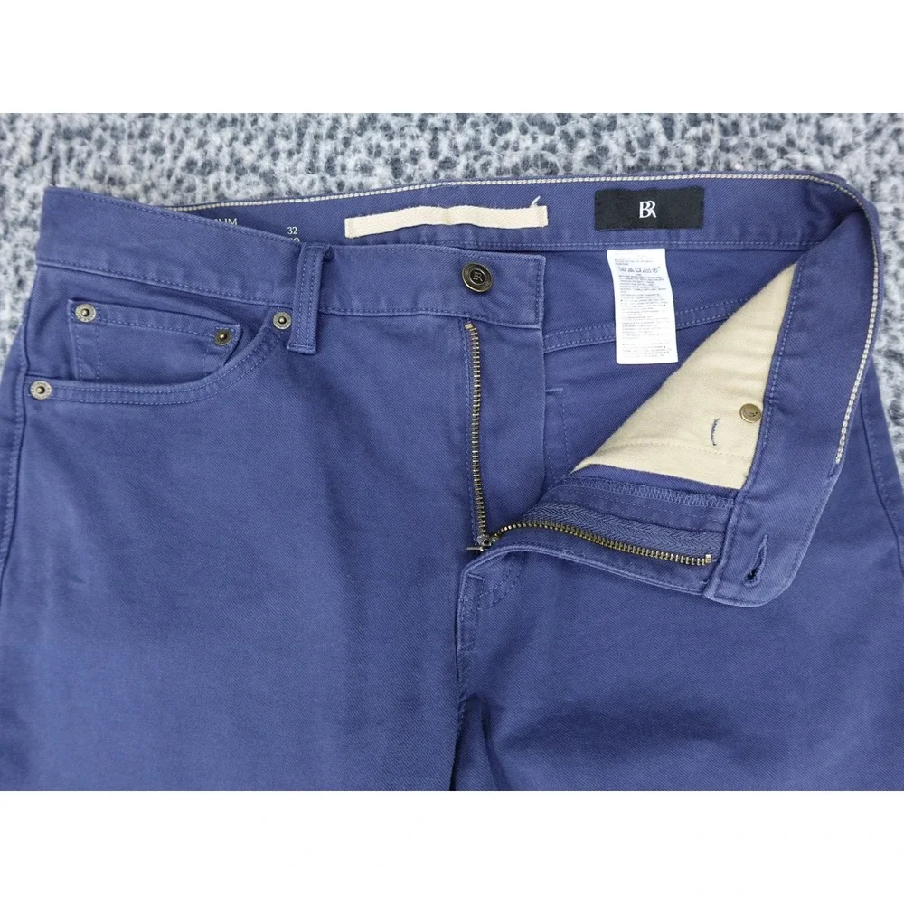Banana Republic Traveler Pant Mens 32x30 Navy Blue Slim Fit Stretch Chino